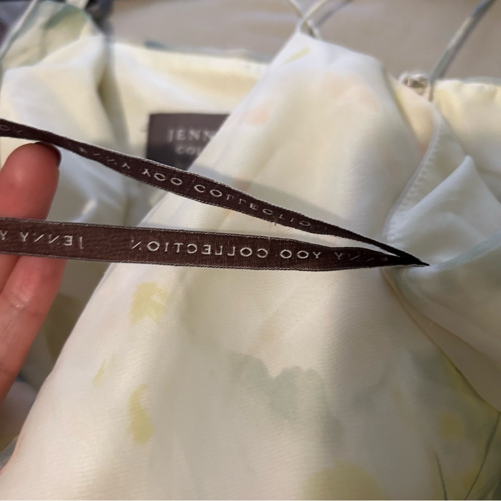 Anthropologie Jenny Yoo size 8 Liana Chiffon Maxi Special Occasions Dress - Picture 6 of 16